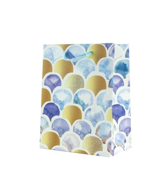 Darilna vrečka - vzorec, 18x10x23cm