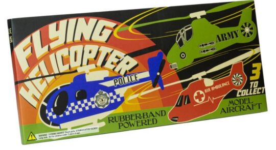 Igrača HOUSE OF MARBLES - leteči helikopter