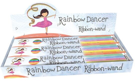 Igrača HOUSE OF MARBLES - mavrični trak na palici