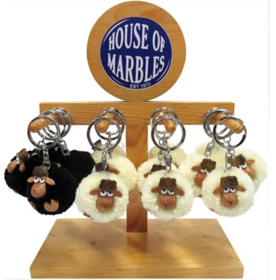Obesek za ključe HOUSE OF MARBLES - ovčka