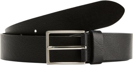 Pas S.OLIVER - črn, usnjen, moški, 95 cm