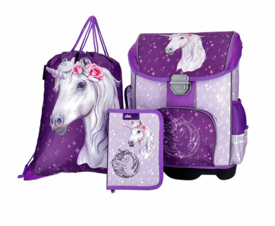 Šolska torba ABC123 Starter - samorog, 20 l, 1. triada