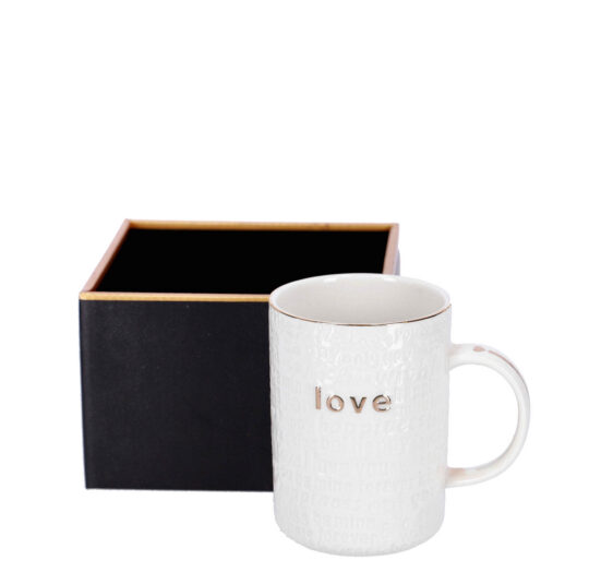 Skodelica KJUT VAJB Love - darilna embalaža