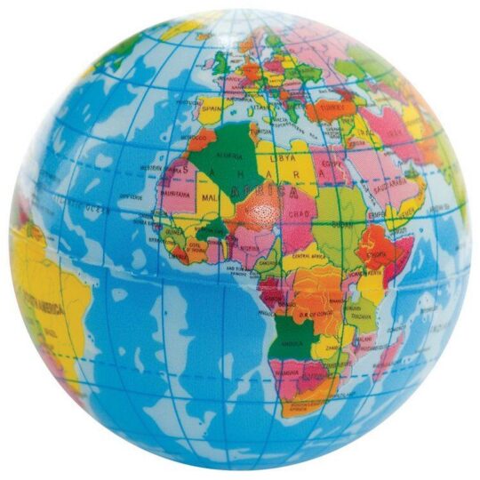 Igrača HOUSE OF MARBLES - globus Squishy, mehka