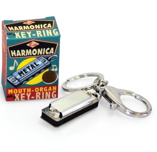Obesek za ključe HOUSE OF MARBLES - mini ustna harmonika