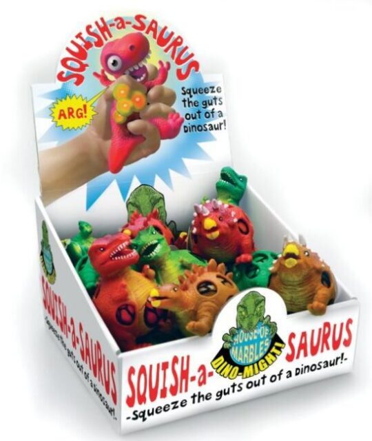 Igrača HOUSE OF MARBLES - dinozaver Squeezy