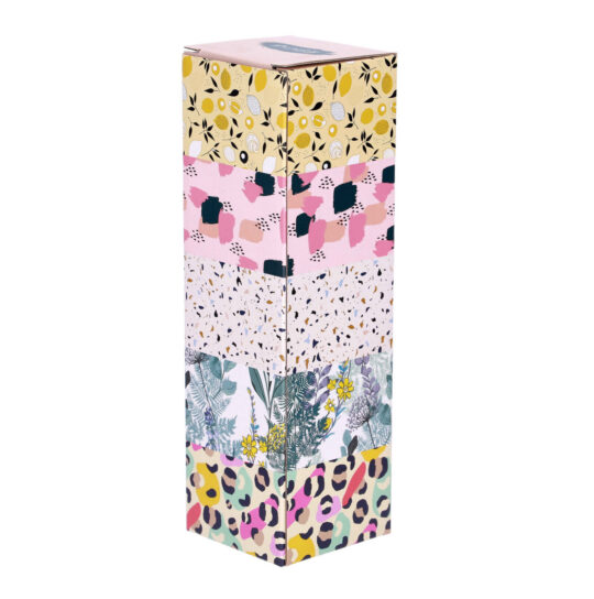 Steklenica za vodo SKUL VAJB - lemon, 550 ml