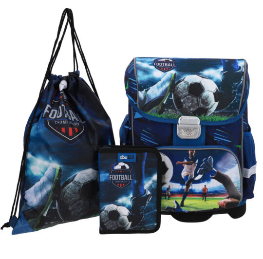 Šolska torba ABC123 Starter - nogomet, 20 l, 1. triada