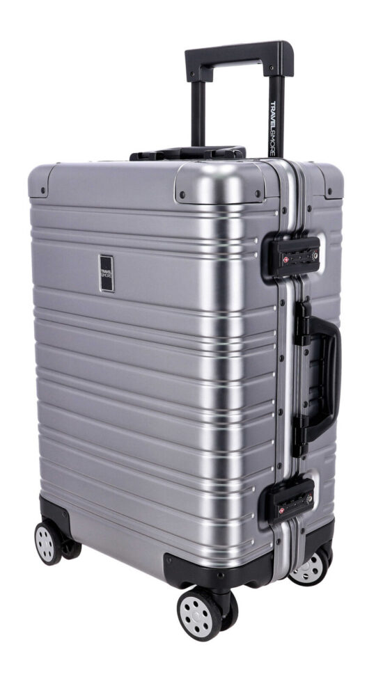 Kabinski kovček TRAVEL AND MORE Aluminium - trdi, 36 l