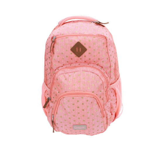 Šolski nahrbtnik RUCKSACK ONLY Wonder - apricot gold foil dots, 25 l
