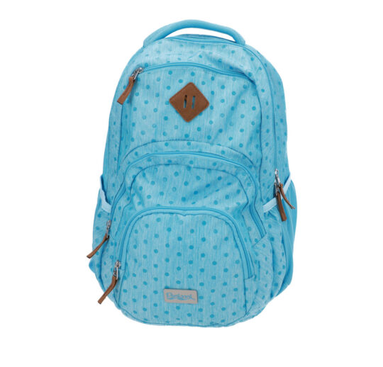 Šolski nahrbtnik RUCKSACK ONLY Wonder - blue foil dots, 25 l