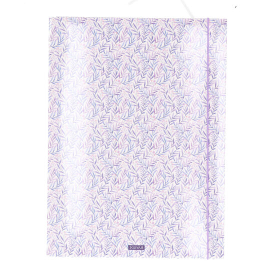 Mapa z elastiko SKULVAJB - A3, purple
