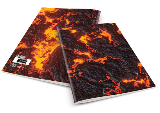Beležka - A6, 40 listov, lava storm