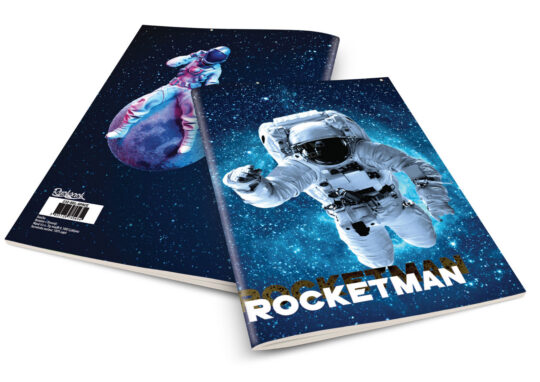 Beležka - A6, 40 listov, rocketman