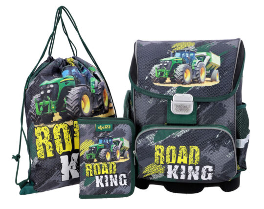 Šolska torba ABC123 Starter - traktor, 20 l, 1. triada