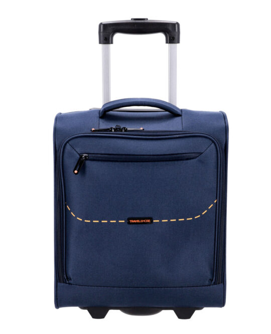 Kabinski kovček TRAVEL AND MORE - temno moder, mehak, 21 l, za EasyJet