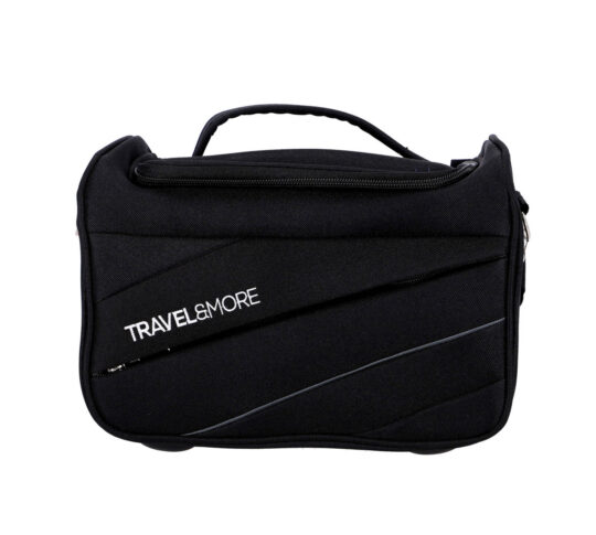 Kozmetični kovček TRAVEL AND MORE - črn, 10 l