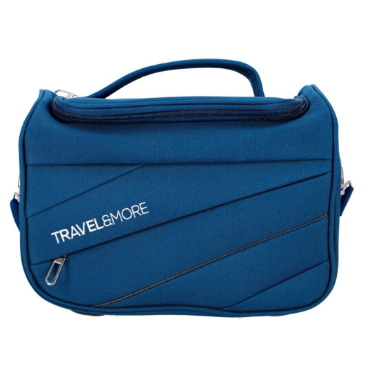 Kozmetični kovček TRAVEL AND MORE - temno moder, 10 l