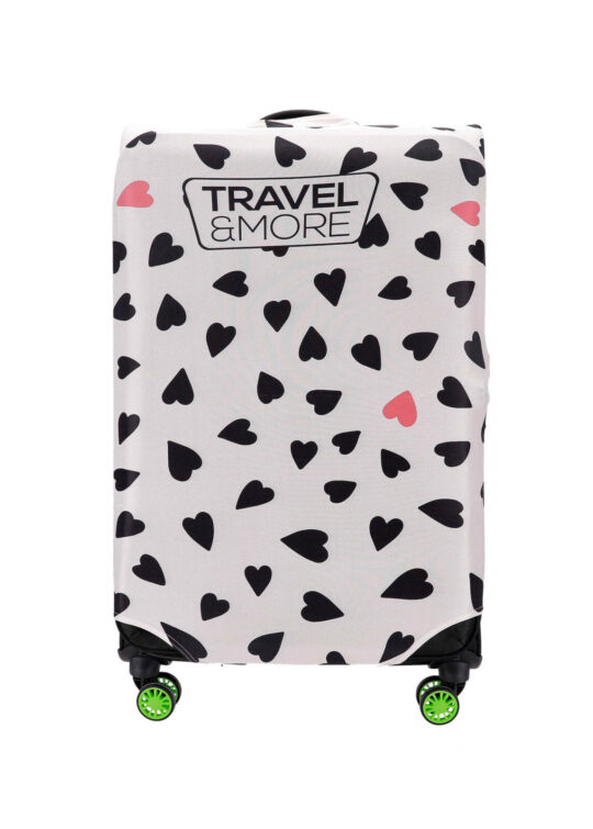 Pokrivalo za kovček Travel&More - velik, srce