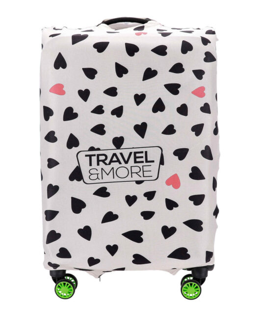 Pokrivalo za kovček Travel&More - srednji, srce