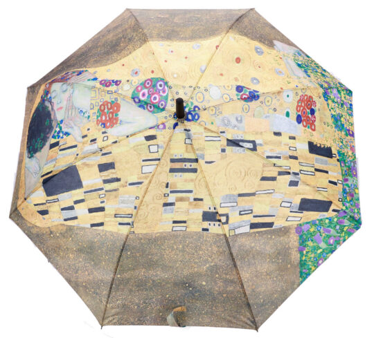 Dežnik UMBRELLA AND MORE Klimt Poljub - avtomatsko odpiranje, 103 cm