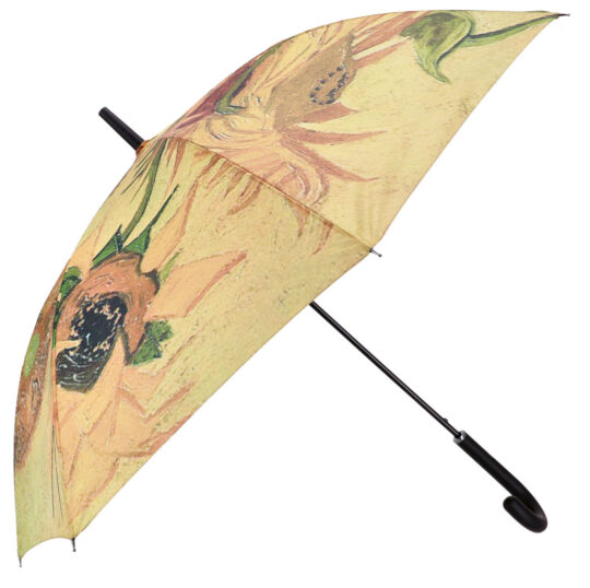 Dežnik UMBRELLA AND MORE Van Gogh Sončnice - avtomatsko odpiranje, 103 cm