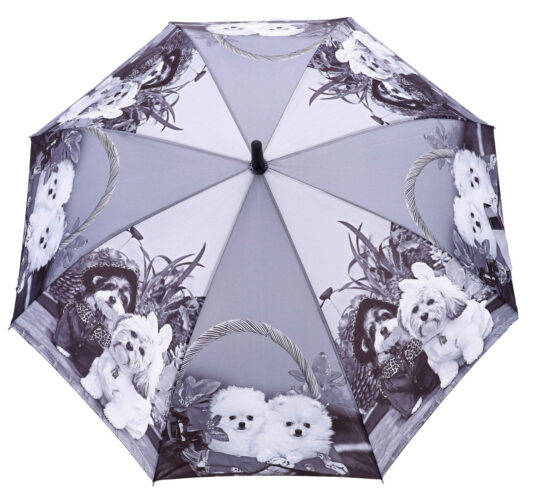 Dežnik UMBRELLA AND MORE Psi in mačke 1 - avtomatsko odpiranje, 103 cm