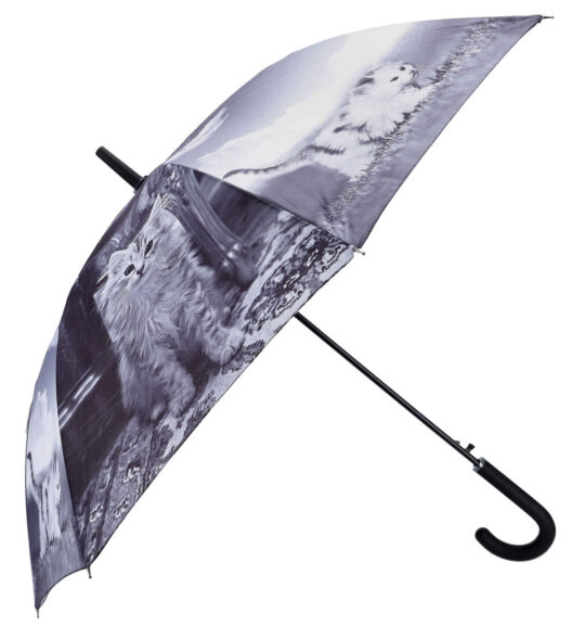 Dežnik UMBRELLA AND MORE Psi in mačke 5 - avtomatsko odpiranje, 103 cm
