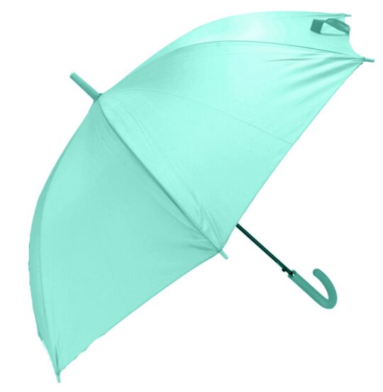 Dežnik UMBRELLA AND MORE Pastel Zelena - avtomatski, steklena vlakna, 103 cm