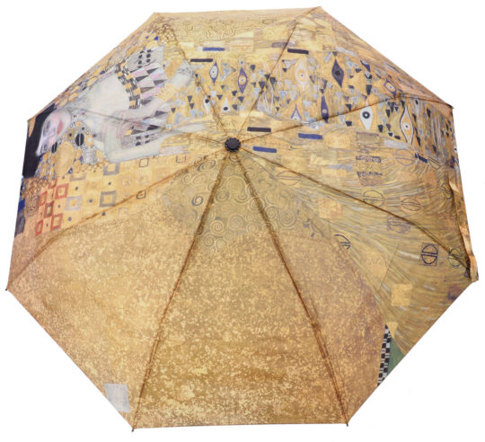 Dežnik UMBRELLA AND MORE Klimt Adele - odpri/zapri sistem, 96 cm