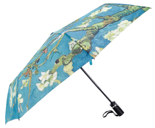 Dežnik UMBRELLA AND MORE Van Gogh Cvet - odpri/zapri sistem, 96 cm