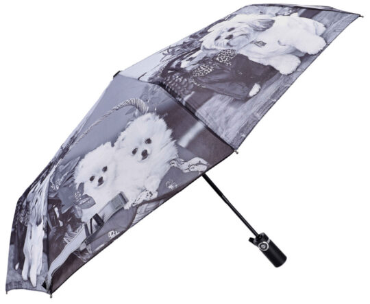 Dežnik UMBRELLA AND MORE Psi in mačke 1 - odpri/zapri sistem, 96 cm