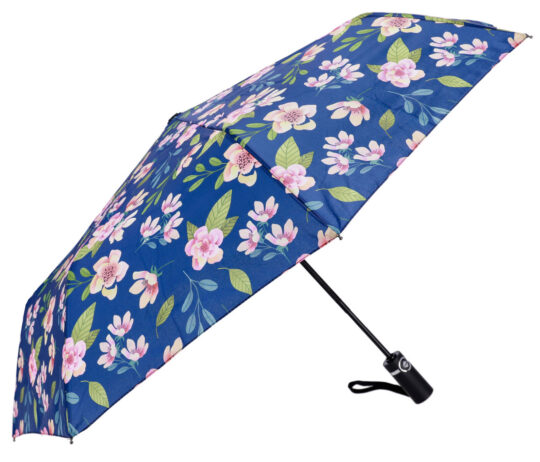 Dežnik UMBRELLA AND MORE Cvetje 1 - odpri/zapri sistem, 96 cm