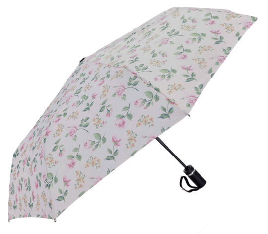 Dežnik UMBRELLA AND MORE Cvetje 4 - odpri/zapri sistem, 96 cm