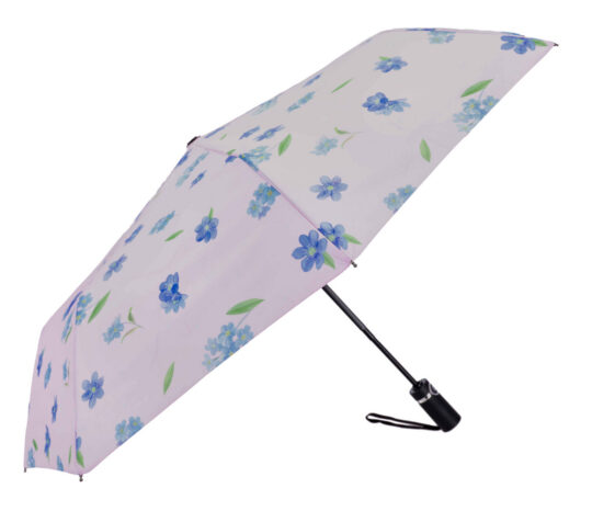 Dežnik UMBRELLA AND MORE Cvetje 5 - odpri/zapri sistem, 96 cm