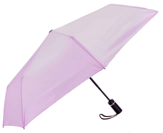 Dežnik UMBRELLA AND MORE Pastel Roza - odpri/zapri sistem, 96 cm