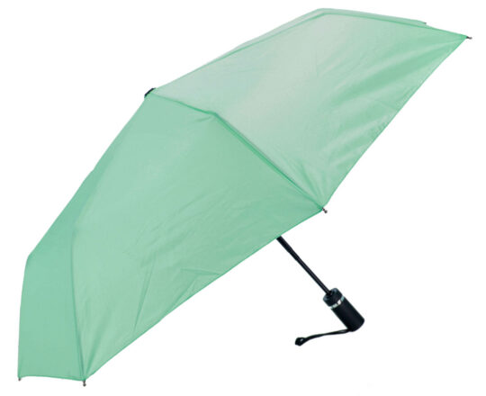 Dežnik UMBRELLA AND MORE Pastel Zelena - odpri/zapri sistem, 96 cm