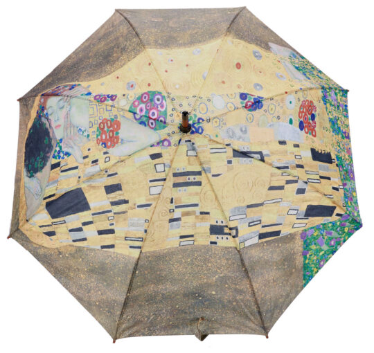 Dežnik UMBRELLA AND MORE Klimt Poljub - avtomatsko odpiranje, 103 cm
