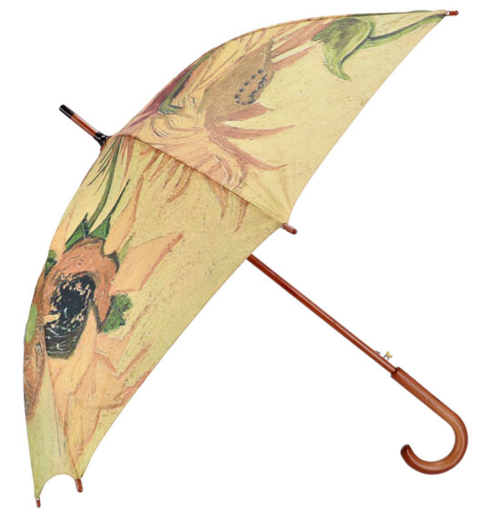 Dežnik UMBRELLA AND MORE Van Gogh Sončnice - avtomatsko odpiranje, 103 cm