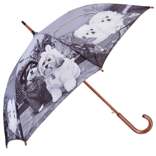Dežnik UMBRELLA AND MORE Psi in mačke 1 - avtomatsko odpiranje, 103 cm