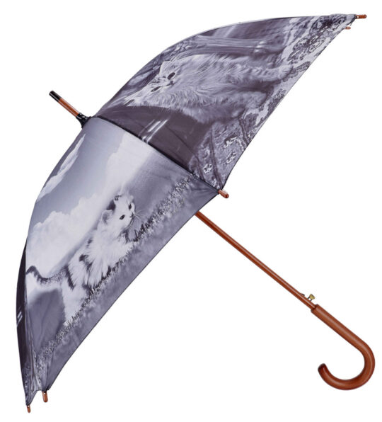 Dežnik UMBRELLA AND MORE Psi in mačke 5 - avtomatsko odpiranje, 103 cm