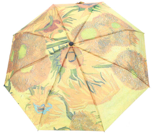 Dežnik UMBRELLA AND MORE Van Gogh Sončnice - ročno odpiranje, 96 cm