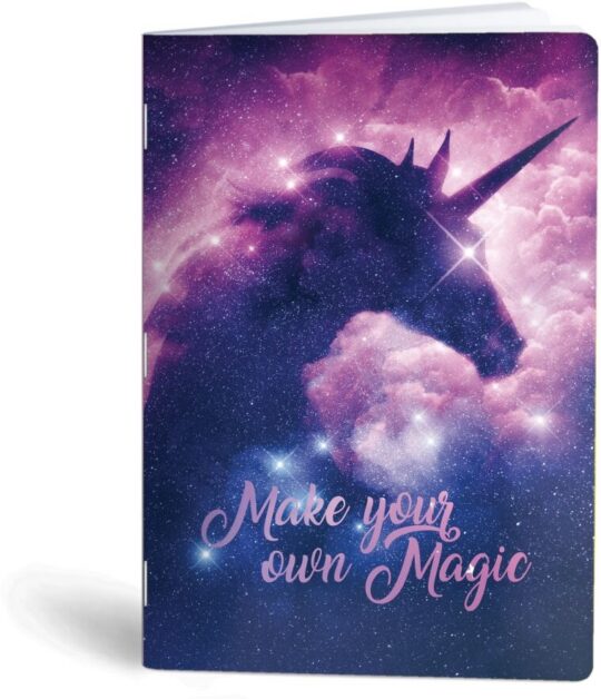 Beležka - A6, 40 listov, unicorn