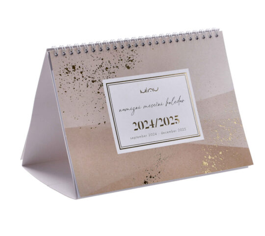Namizni koledar MIAU - 16-mesečni, 2024-2025