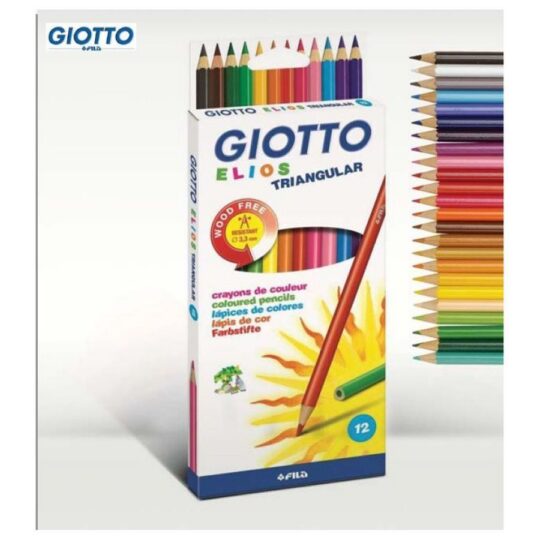 Barvice GIOTTO Elios Tri - 12 barv