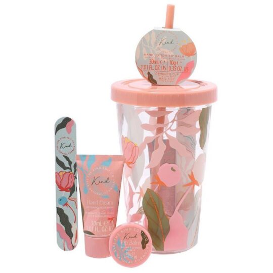 Darilni set RAINBOW Kind Edit - lonček s slamico