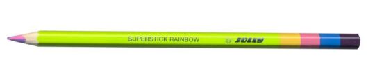 Barvica JOLLY Rainbow - roza/vijolična/mornarsko modra/rjava