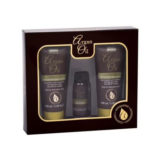 Darilni set XPEL - nega las z arganovim oljem