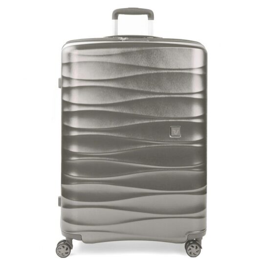 Kovček RONCATO Stellar - sand, velik, trdi, 76×50×29/33 cm