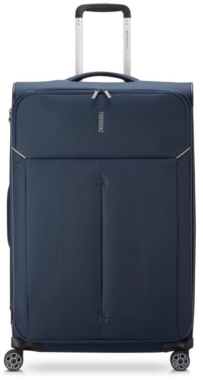 Kovček RONCATO Ironik - moder, velik, mehki, 75 l